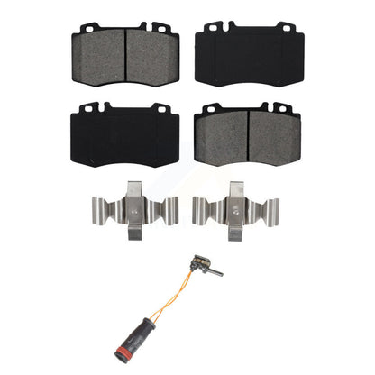 Semi-Metallic Brake Pads Wear Sensor Front Kit For Mercedes-Benz E350 C230 SL500