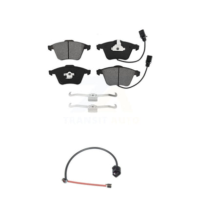 Semi-Metallic Brake Pad And Extra Wear Sensor Front Kit For Audi TT Quattro 2.0L