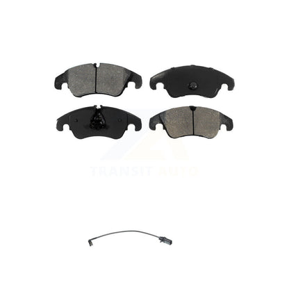 Semi-Metallic Brake Pad Wear Sensor Front Kit For Audi Q5 A4 Quattro A5 S4 S5 A6