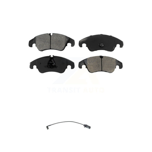 Semi-Metallic Brake Pad Wear Sensor Front Kit For Audi Q5 A4 Quattro A5 S4 S5 A6