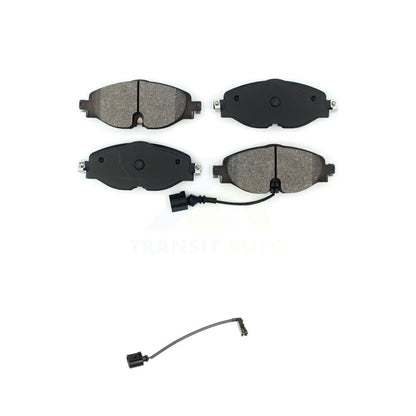 Semi-Metallic Disc Brake Pad And Extra Wear Sensor Front Kit For Audi TT Quattro