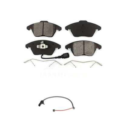 Semi-Metallic Disc Brake Pads And Extra Wear Sensors Front Kit For 2011 Audi R8