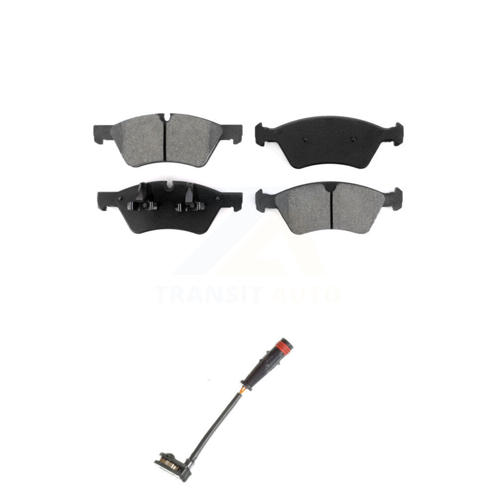 Semi-Metallic Brake Pad Wear Sensor Front Kit For Mercedes-Benz ML350 R350 GL450