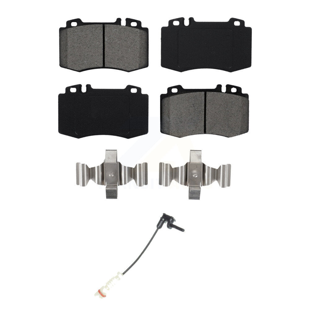 Semi-Metallic Brake Pad Wear Sensor Front Kit For Mercedes-Benz SL500 SL600 S600