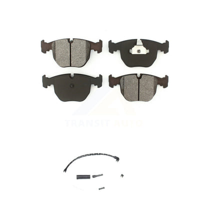 Semi-Metallic Disc Brake Pads And Wear Sensors Front Kit For Land Rover Range