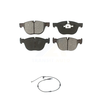 Semi-Metallic Disc Brake Pads And Wear Sensors Front Kit For BMW X5 X6