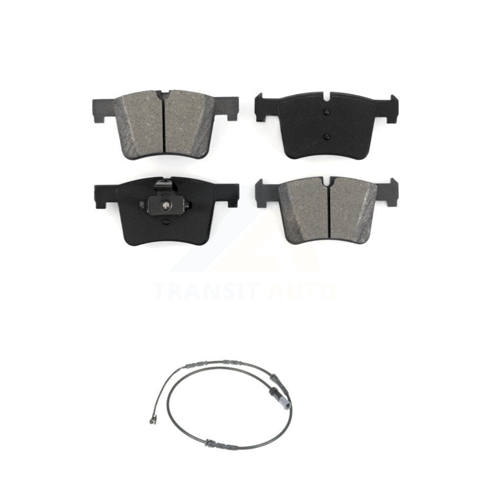 Semi-Metallic Disc Brake Pads And Wear Sensors Front Kit For BMW X3 X4