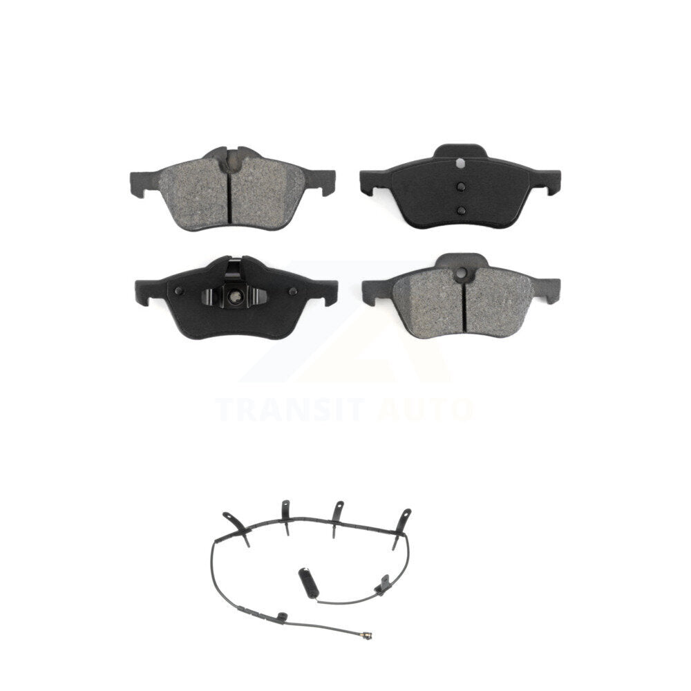 Semi-Metallic Disc Brake Pads And Wear Sensors Front Kit For Mini Cooper