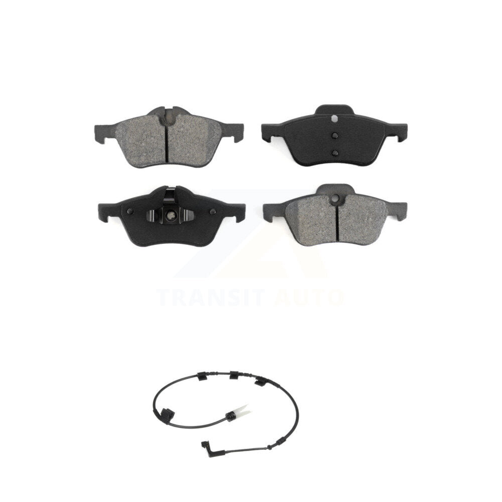 Semi-Metallic Disc Brake Pads And Wear Sensors Front Kit For Mini Cooper