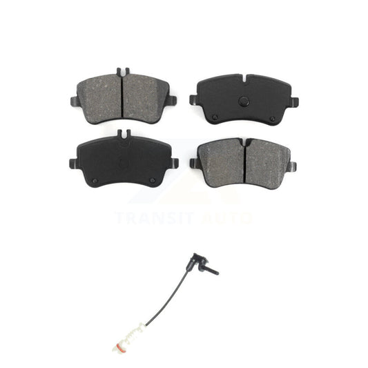 Semi-Metallic Disc Brake Pads And Wear Sensor Front Kit For Mercedes-Benz CLK320