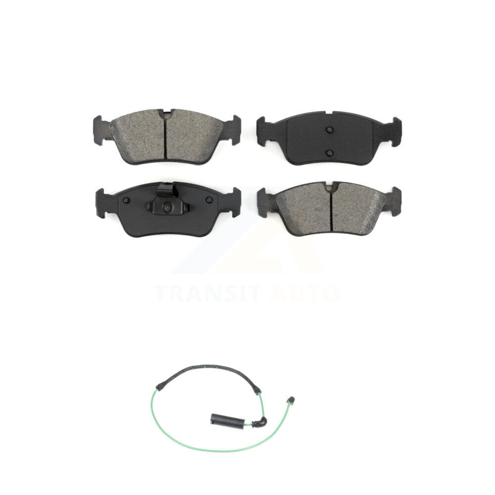 Semi-Metallic Disc Brake Pads Wear Sensor Front Kit For 2001-2005 BMW 325xi 2.5L