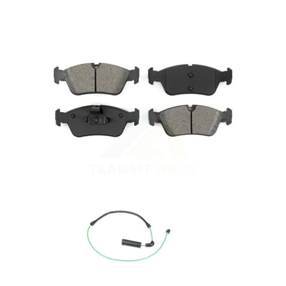 Semi-Metallic Disc Brake Pads Wear Sensor Front Kit For 2001-2005 BMW 325xi 2.5L