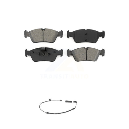 Semi-Metallic Brake Pads & Wear Sensor Front Kit For BMW Z4 325i 325Ci 320i 323i