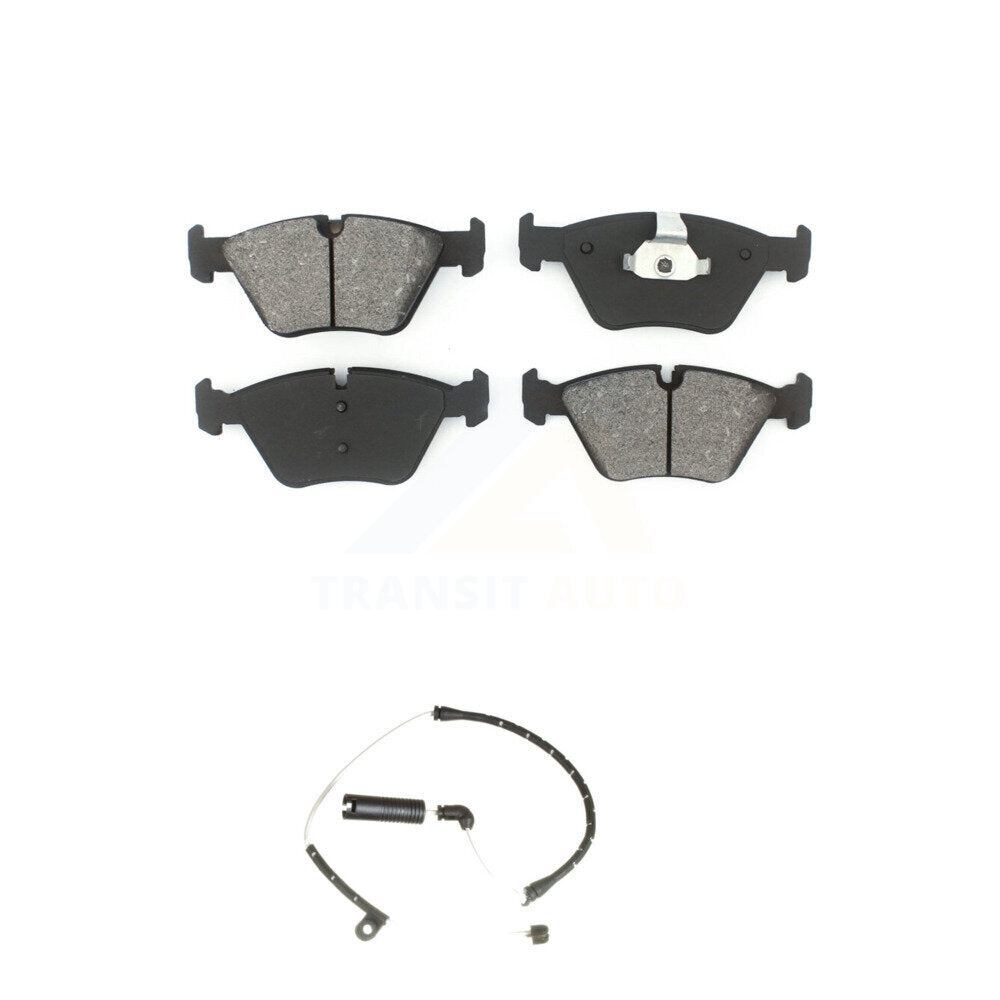 Semi-Metallic Disc Brake Pads And Wear Sensors Front Kit For BMW Z4