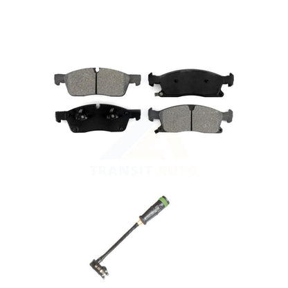 Semi-Metallic Brake Pad And Wear Sensor Front Kit For Mercedes-Benz GLE400 GL350