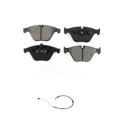 Semi-Metallic Disc Brake Pads And Wear Sensors Front Kit For BMW X1