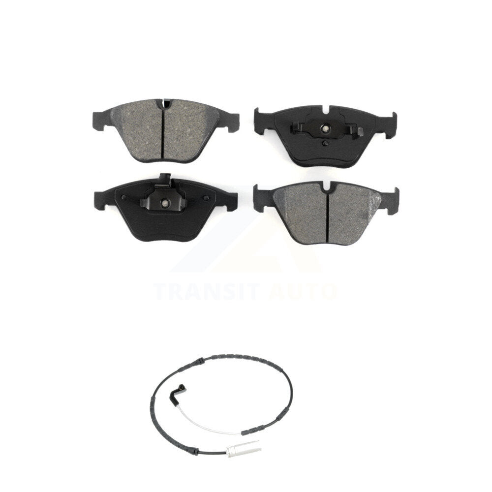 Semi-Metallic Disc Brake Pad Wear Sensor Front Kit For BMW 328i xDrive 335i 3.0L