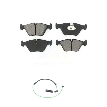 Semi-Metallic Disc Brake Pad & Wear Sensor Front Kit For BMW 330Ci 330i 330xi M3