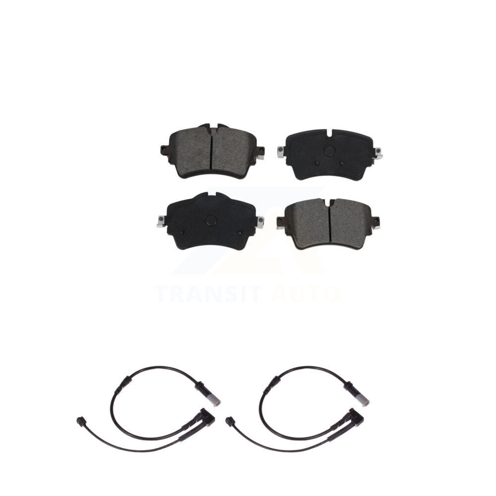 Semi-Metallic Disc Brake Pads And Wear Sensors Front Kit For Mini Cooper