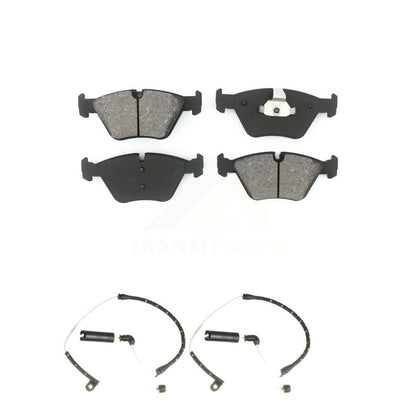 Semi-Metallic Disc Brake Pads And Wear Sensors Front Kit For BMW Z4