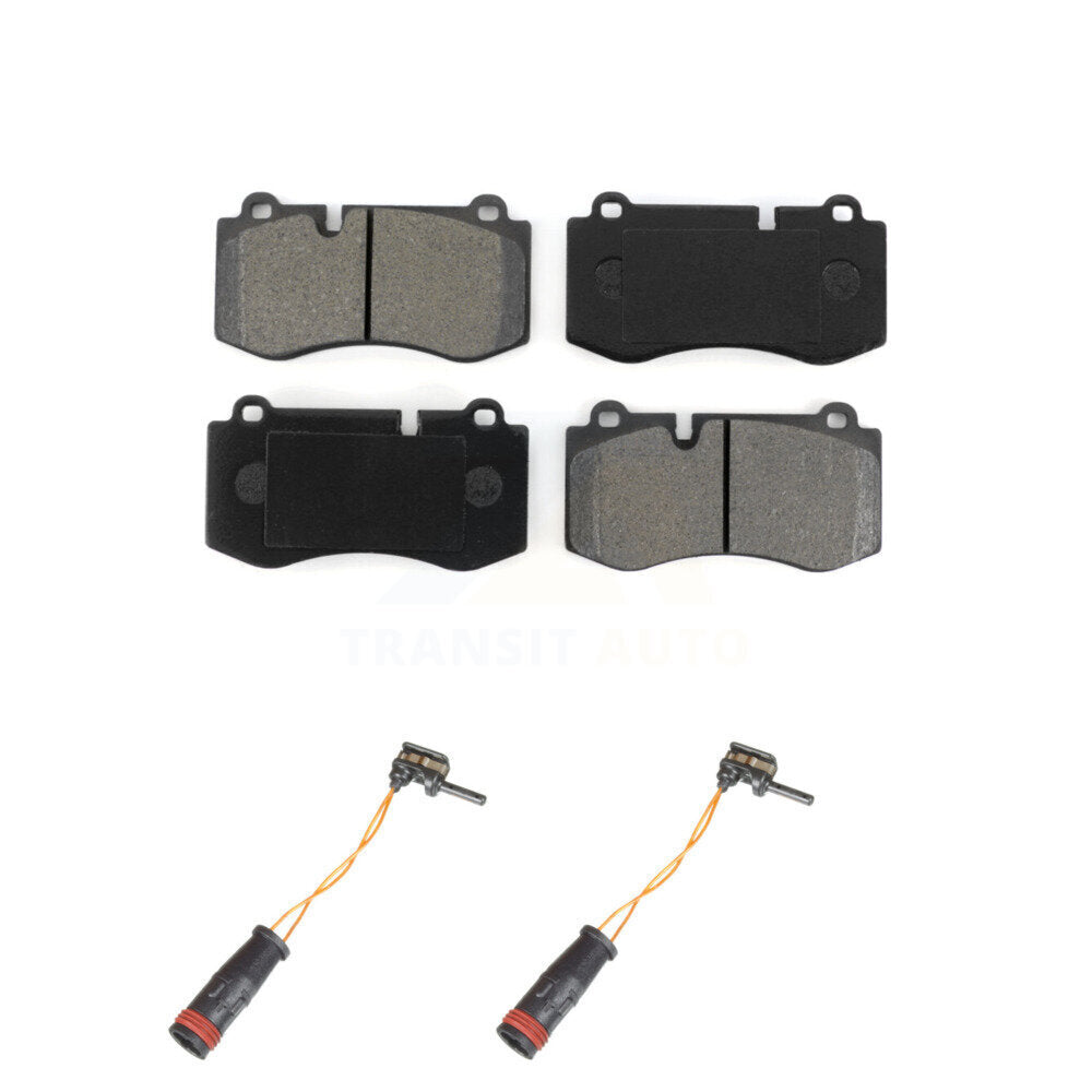 Semi-Metallic Brake Pad Wear Sensor Front Kit For Mercedes-Benz SL550 S350 CL550