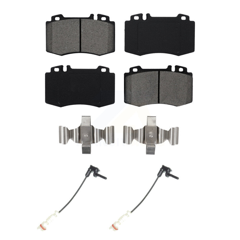 Semi-Metallic Brake Pad Wear Sensor Front Kit For Mercedes-Benz SL500 SL600 S600