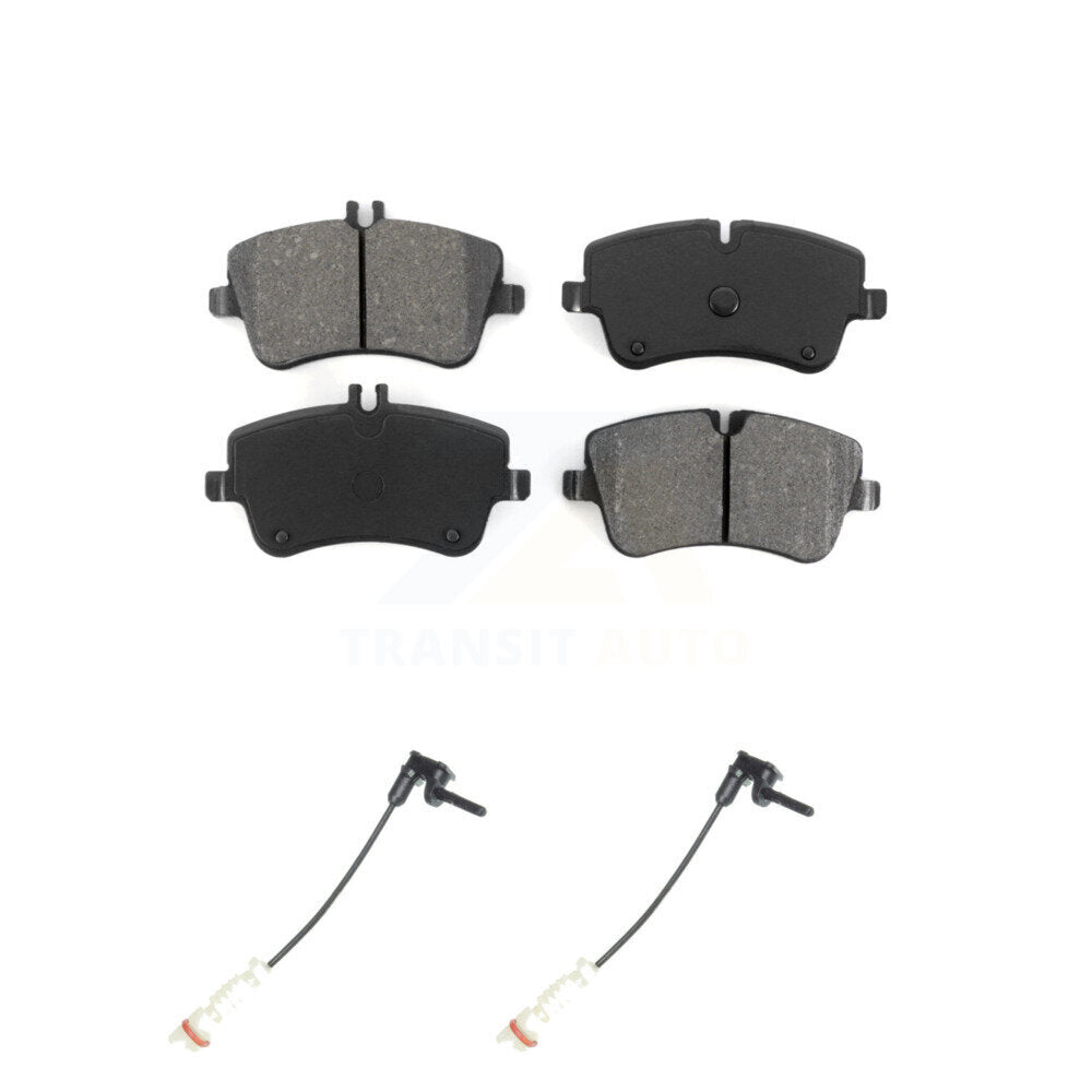 Semi-Metallic Disc Brake Pads And Wear Sensor Front Kit For Mercedes-Benz CLK320