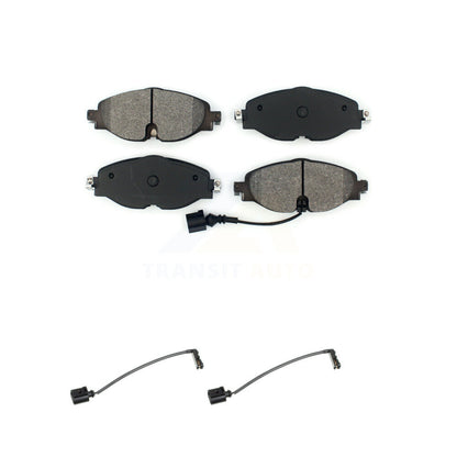 Semi-Metallic Disc Brake Pad And Extra Wear Sensor Front Kit For Audi TT Quattro