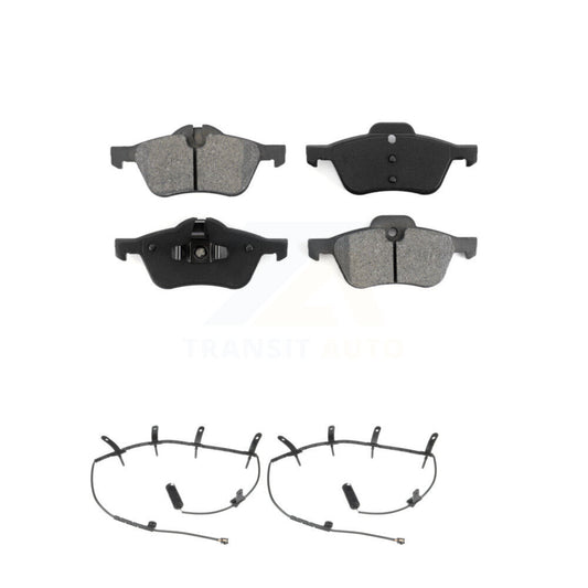 Semi-Metallic Disc Brake Pads And Wear Sensors Front Kit For Mini Cooper