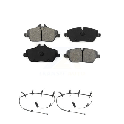 Semi-Metallic Disc Brake Pads And Wear Sensors Front Kit For Mini Cooper