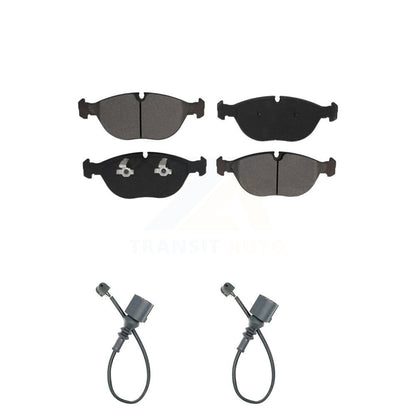 Semi-Metallic Brake Pad Wear Sensor Front Kit For Audi TT Quattro Volkswagen R32