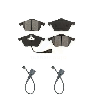 Semi-Metallic Disc Brake Pad And Extra Wear Sensor Front Kit For Audi TT Quattro