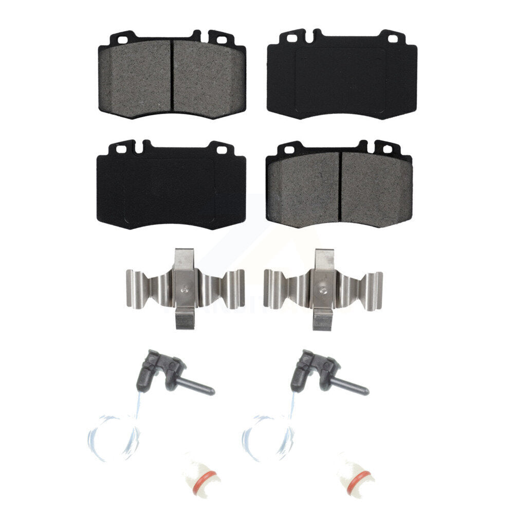Semi-Metallic Brake Pad Wear Sensor Front Kit For Mercedes-Benz ML500 ML430 ML55
