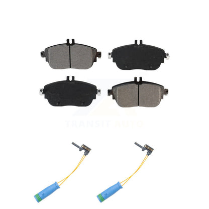 Semi-Metallic Brake Pads Wear Sensor Front Kit For Mercedes-Benz GLA250 CLA250 B