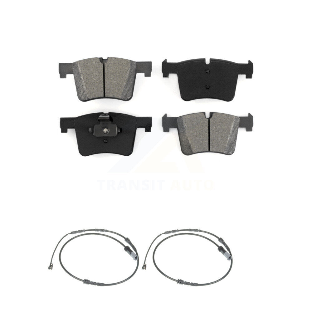 Semi-Metallic Disc Brake Pads And Wear Sensors Front Kit For BMW X3 X4