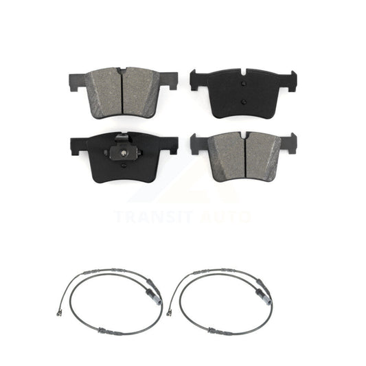 Semi-Metallic Disc Brake Pads And Wear Sensors Front Kit For BMW X3 X4