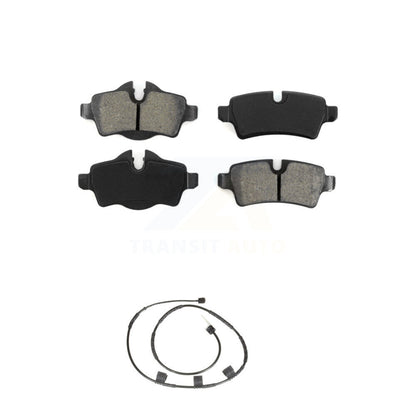 Semi-Metallic Disc Brake Pads And Wear Sensors Rear Kit For Mini Cooper 1.6L