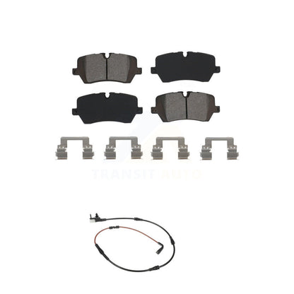 Semi-Metallic Disc Brake Pad And Wear Sensor Rear Kit For Land Rover Range Sport