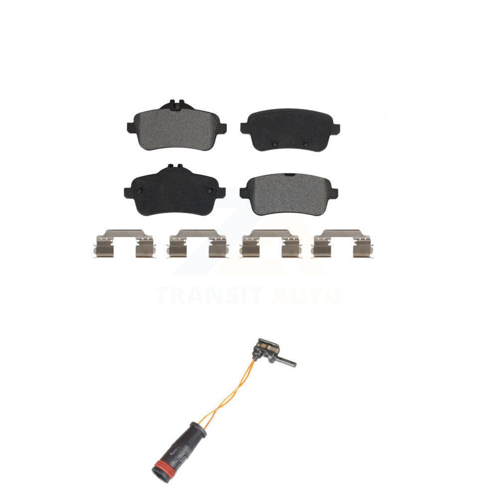 Semi-Metallic Brake Pads Wear Sensor Rear Kit For Mercedes-Benz ML350 GLE400 AMG