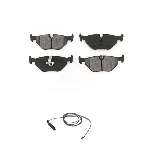 Semi-Metallic Brake Pads Wear Sensor Rear Kit For BMW 325i 325Ci 320i 325xi 328i