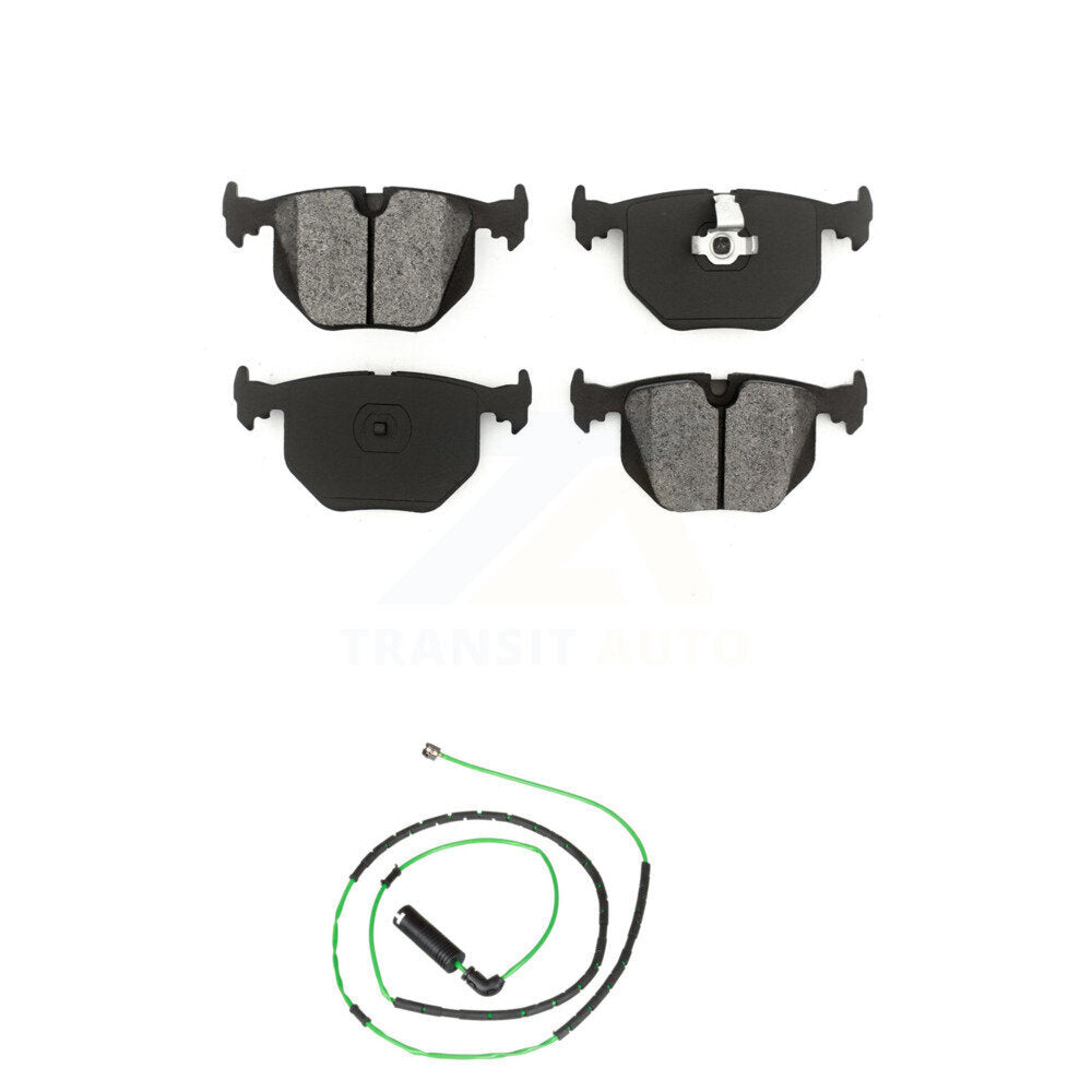Semi-Metallic Disc Brake Pads And Wear Sensors Rear Kit For BMW Z4