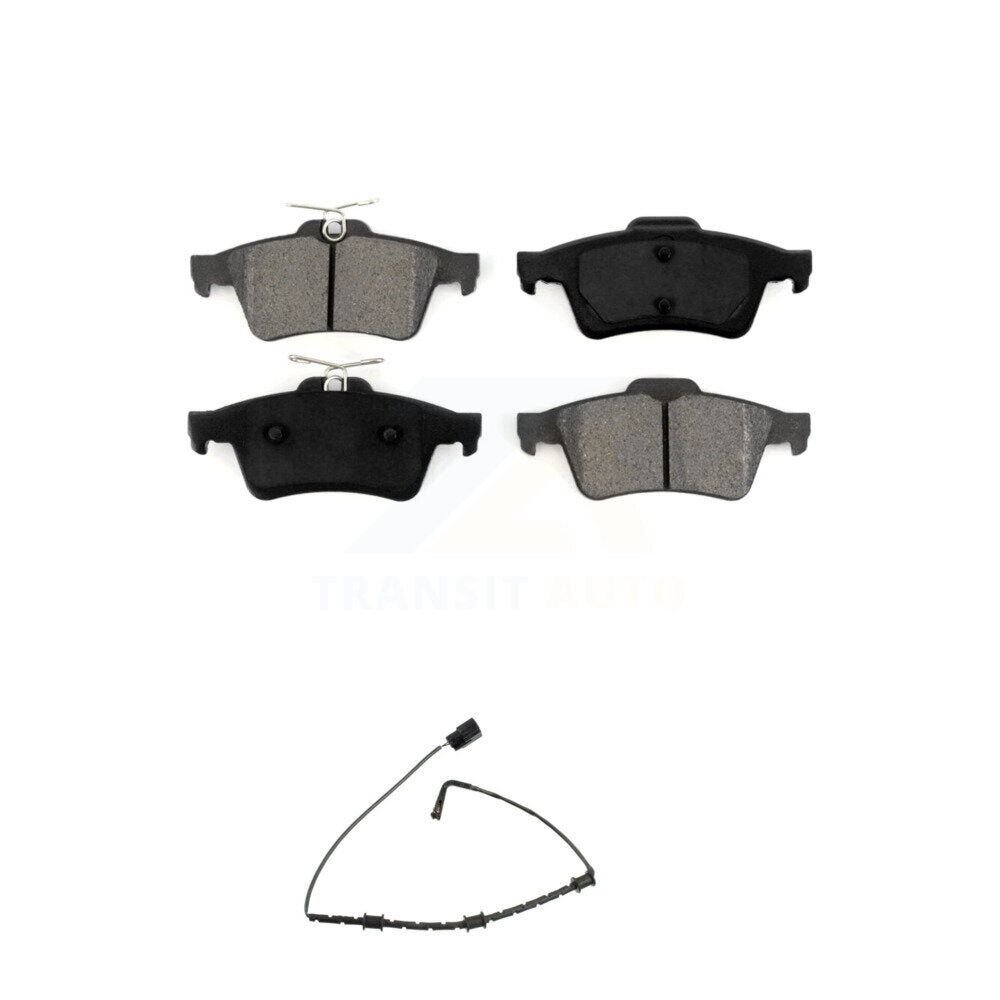 Semi-Metallic Disc Brake Pad Wear Sensor Rear Kit For Jaguar XJ From VIN #V90866