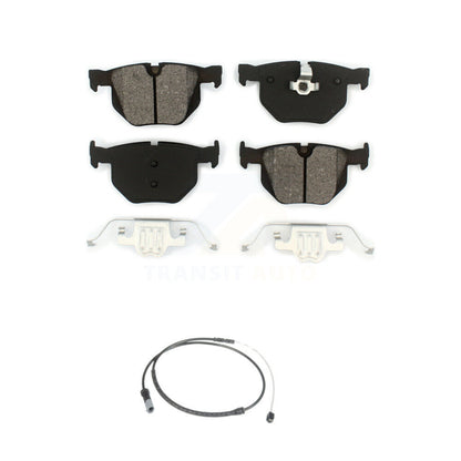 Semi-Metallic Disc Brake Pads And Wear Sensors Rear Kit For BMW X5 X6