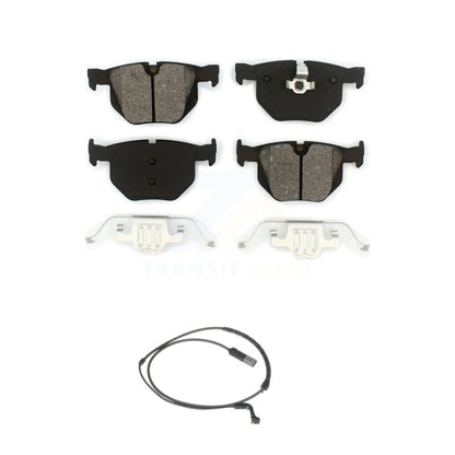Semi-Metallic Disc Brake Pads And Wear Sensors Rear Kit For BMW X5 X6