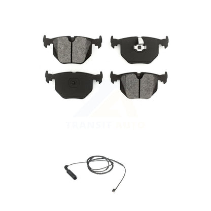 Semi-Metallic Disc Brake Pads Wear Sensor Rear Kit For BMW 330Ci 330i 330xi 3.0L