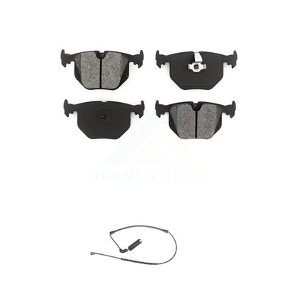 Semi-Metallic Disc Brake Pads And Wear Sensors Rear Kit For 2000-2006 BMW X5