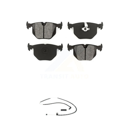 Semi-Metallic Disc Brake Pads And Wear Sensors Rear Kit For Land Rover Range