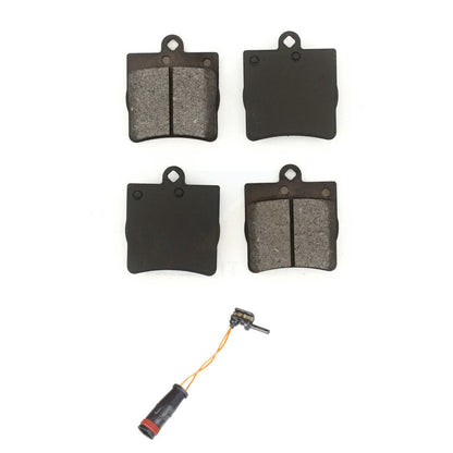 Semi-Metallic Disc Brake Pads & Wear Sensor Rear Kit For Mercedes-Benz C230 C240