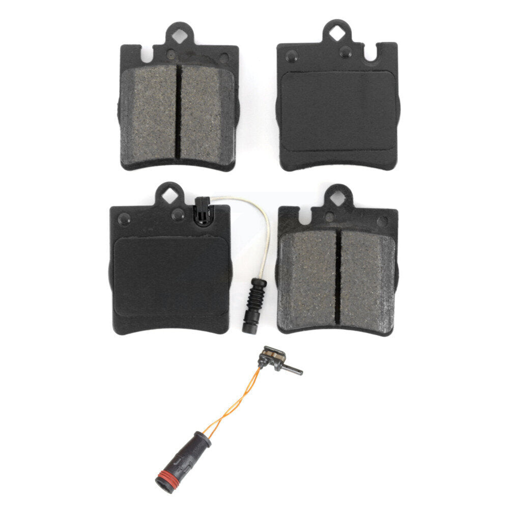 Semi-Metallic Brake Pad Extra Wear Sensor Rear Kit For Mercedes-Benz SLK350 C230