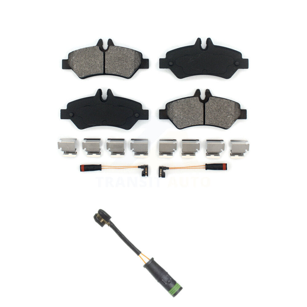 Semi-Metallic Brake Pads & Extra Wear Sensor Rear Kit For Mercedes-Benz Sprinter